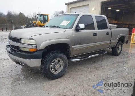 2001 Chevrolet Silverado 2500Hd Lt from USA, damaged, VIN 1GCHK23U01F197127
